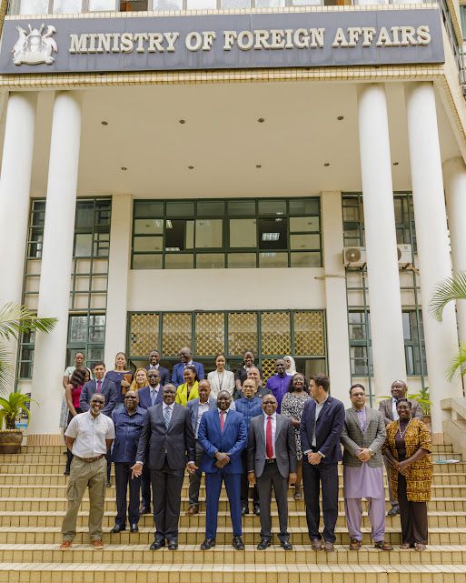 The Foreign Affairs Ministry entered a partnership with the Rwenzori Marathon