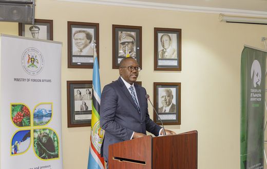 Aggrey Bagiire, the Ministry's Permanent Secretary