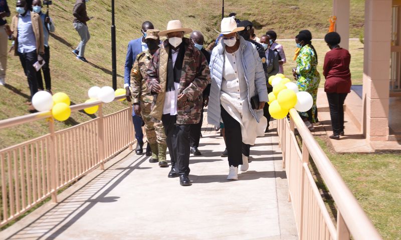 President Yoweri Museveni officially launched the high-altitude training facility in Kapchorwa