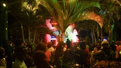 Partygoers from all walks of life gathered for a night of colour, music, and entertainment.