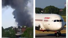 The Air India plane crashed after take off
