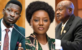 Bobi Wine, Yvonne Mpambara and President Yoweri Museveni