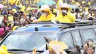 President Yoweri Museveni and First Lady Janet campaigned in Zombo on Saturday