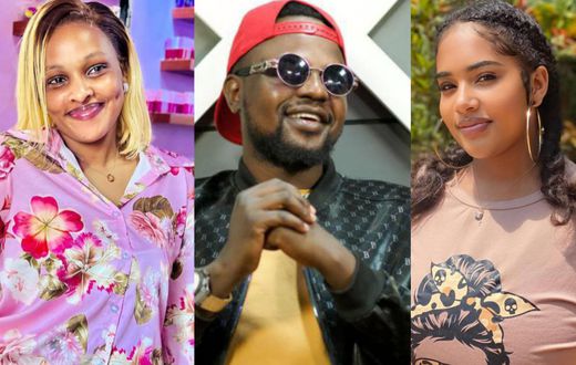 Ruth Akoragye, Victor Kamenyo and Mina the Queen