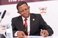 Professor Buyinza Mukadasi, Acting First Deputy Vice Chancellor of Makerere University