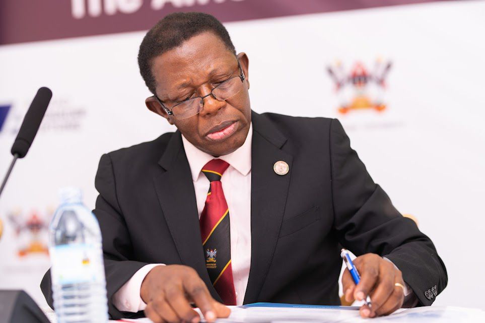 Professor Buyinza Mukadasi, Acting First Deputy Vice Chancellor of Makerere University