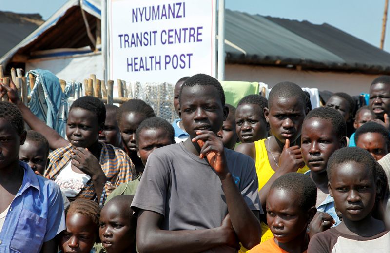 Ugandan refugees