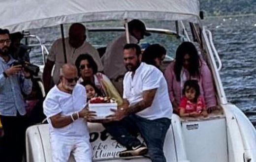 Rajiv's ashes were laid to rest today