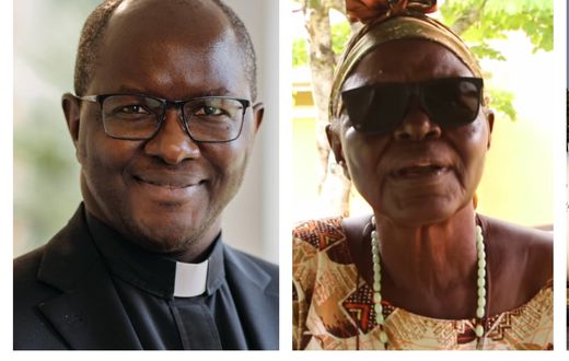 Crecensia Aeko, the mother of Monsignor Simon Peter Enguriat,