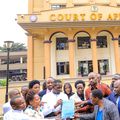 The NUP team filed the petition at the Court of Appeal
