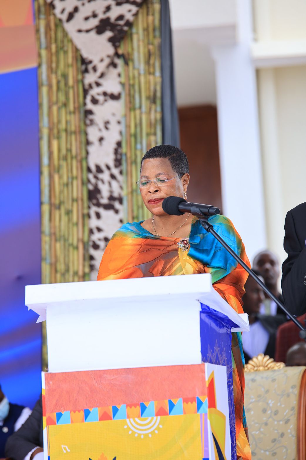 Speaker Anita Among speaks at  Ekyooto ha Mpango