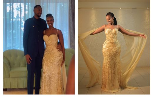 Nsasiirwe Keinembabazi's bridal fitting
