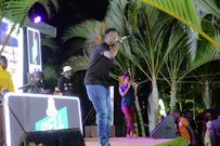 Freeboy performing at the Gulu Bell Obafest experience at Kweyo village shoppers in Gulu