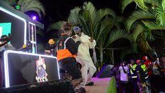 Kapeke performs at the Bell Obafest experience in Gulu