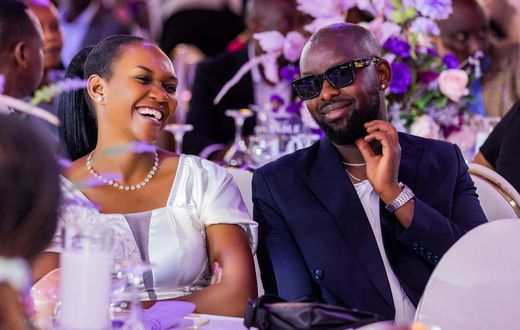 Phiona Nyamutoro and Eddy Kenzo