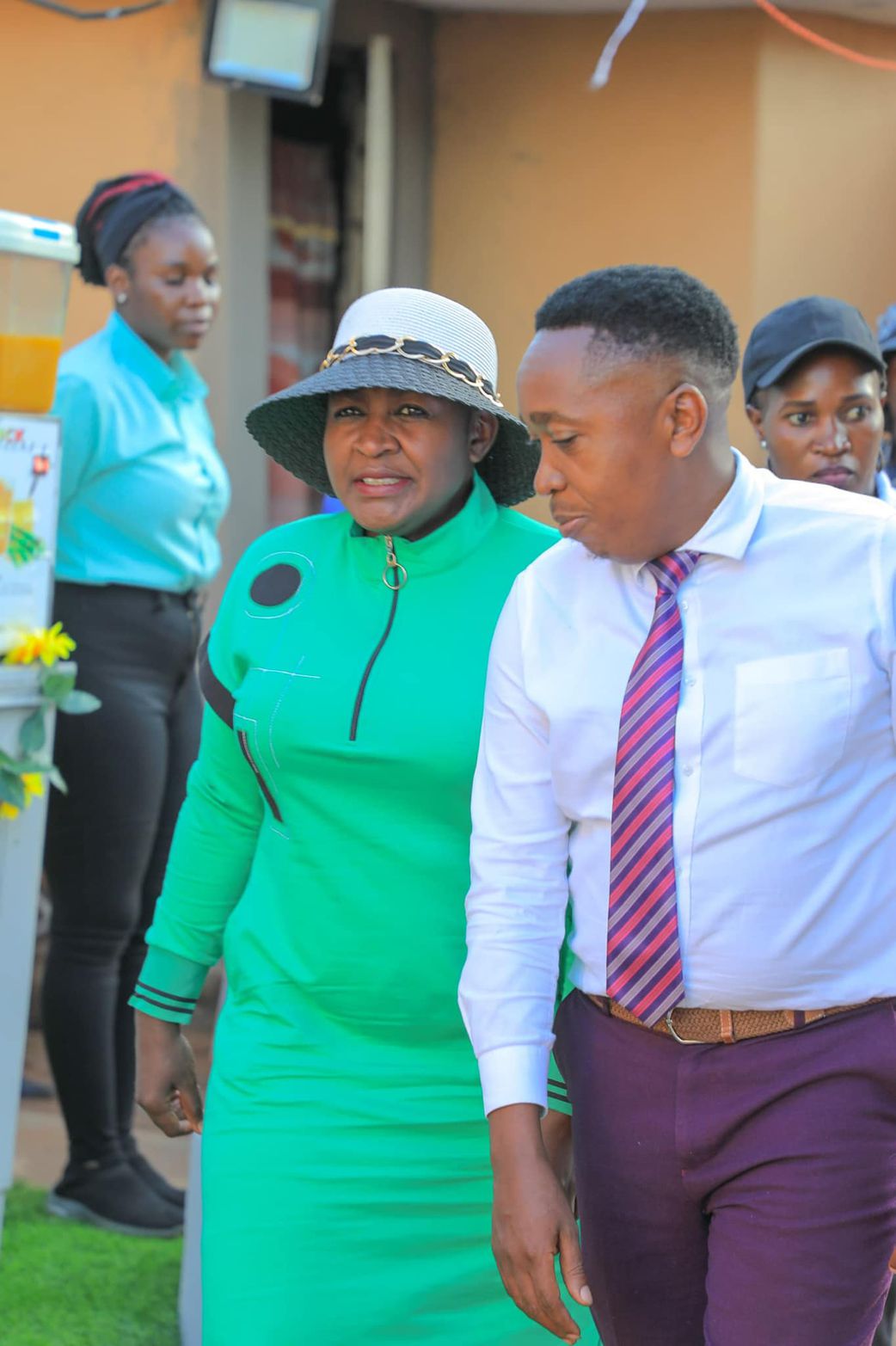 Rwamiti with NRM's Hajjat Namyalo