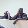 Eddy Mutwe and Acleo Kivumbi at the Kawempe court