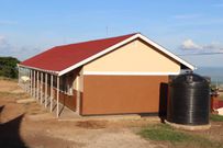 The newly constructed three-classroom block at Buhuhira Primary School in Busongora North.