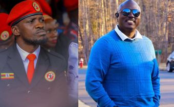 Bobi Wine and George William Magera