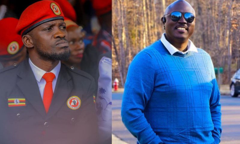 Bobi Wine and George William Magera