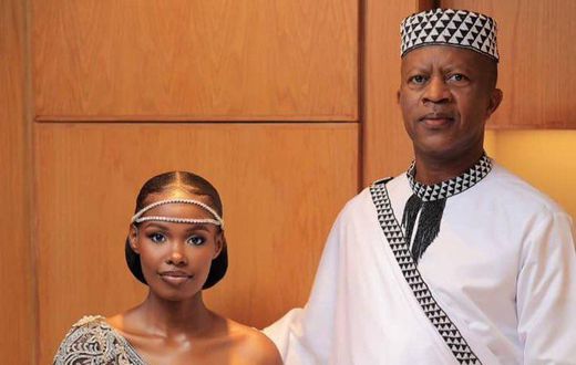 Frank Gashumba visited fiancee's family