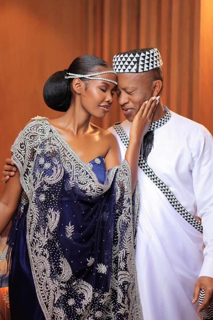More photos from Frank Gashumba's visit to fiancee's home