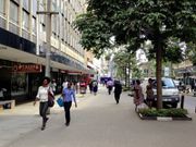 A transformed Luthuli Avenue in downtown Nairobi,