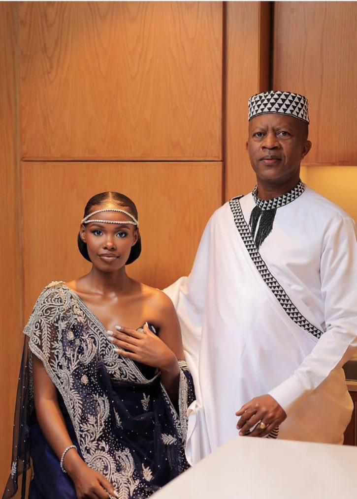 More photos from Frank Gashumba's visit to fiancee's home