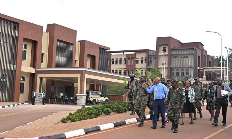 The state-of-the-art UPDF National Referral Hospital in Mbuya