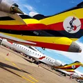 Uganda Airlines CRJ 900 aircraft