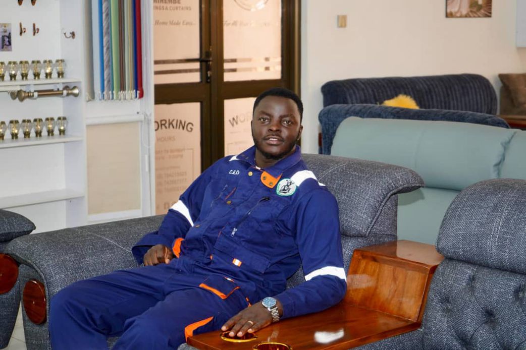 Ivan Ssegujja, CEO of Nsambya Furniture Workshop,