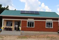 Minister Alice Kaboyo commissioned two new houses for veterans' families in Luwero District. 