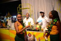 The Uganda Waragi and Bell Citrus tent,