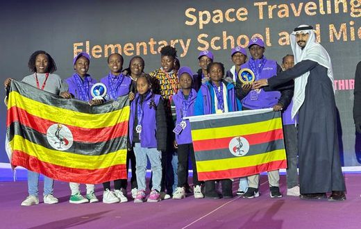 The Young Engineers Uganda team