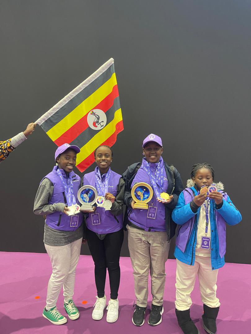 The Young Engineers Uganda team