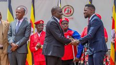 Bobi Wine appointed Muhammad Muwanga Kivumbi to replace Mathias Mpuuga as the NUP VP for Buganda