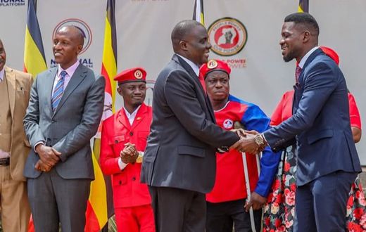 Bobi Wine appointed Muhammad Muwanga Kivumbi to replace Mathias Mpuuga as the NUP VP for Buganda