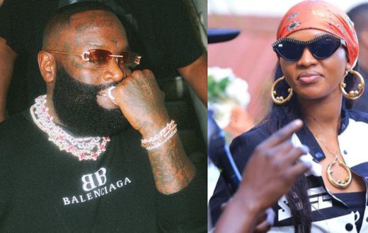 Rick Ross and Spice Diana