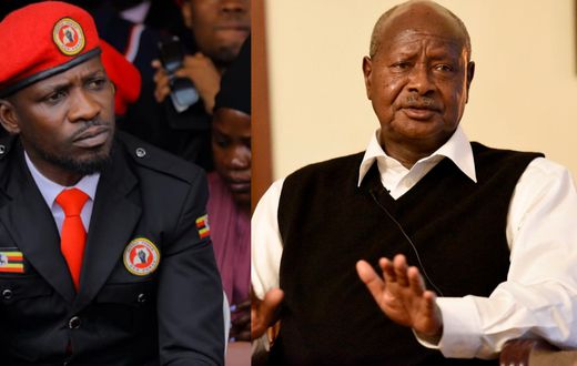 Bobi Wine and Museveni will face off in the presidential race