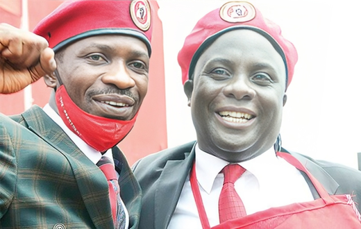 Bobi Wine with Muwanga Kivumbi