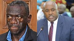 Besigye and Baryomunsi