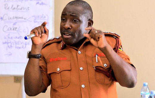 Uganda Prisons Service spokesperson, Senior Commissioner of Prisons Frank Baine Mayanja