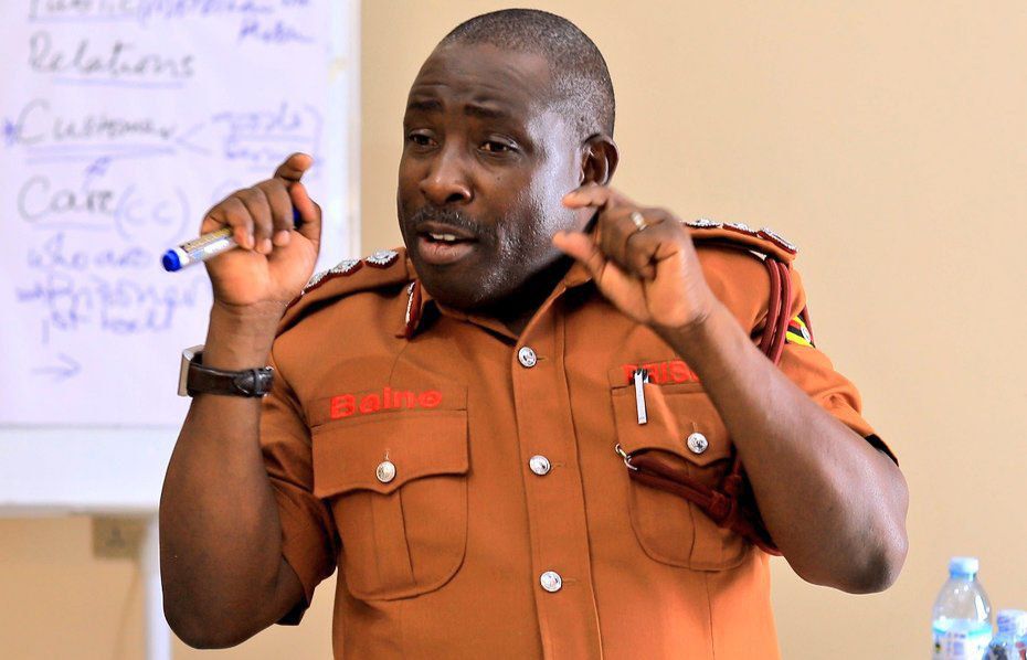 Uganda Prisons Service spokesperson, Senior Commissioner of Prisons Frank Baine Mayanja