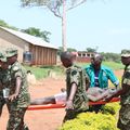 UPDF officers rushing Solomon to hospital after he collapsed
