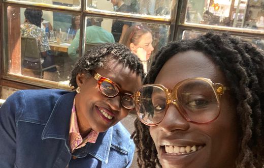 Winne Byanyima and Anselm