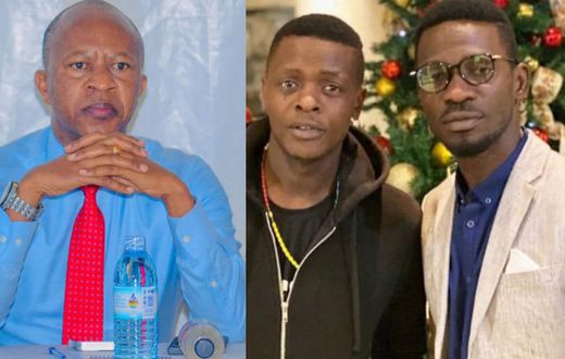 Frank Gashumba, Jose Chameleone and Bobi Wine