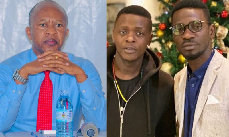 Frank Gashumba, Jose Chameleone and Bobi Wine