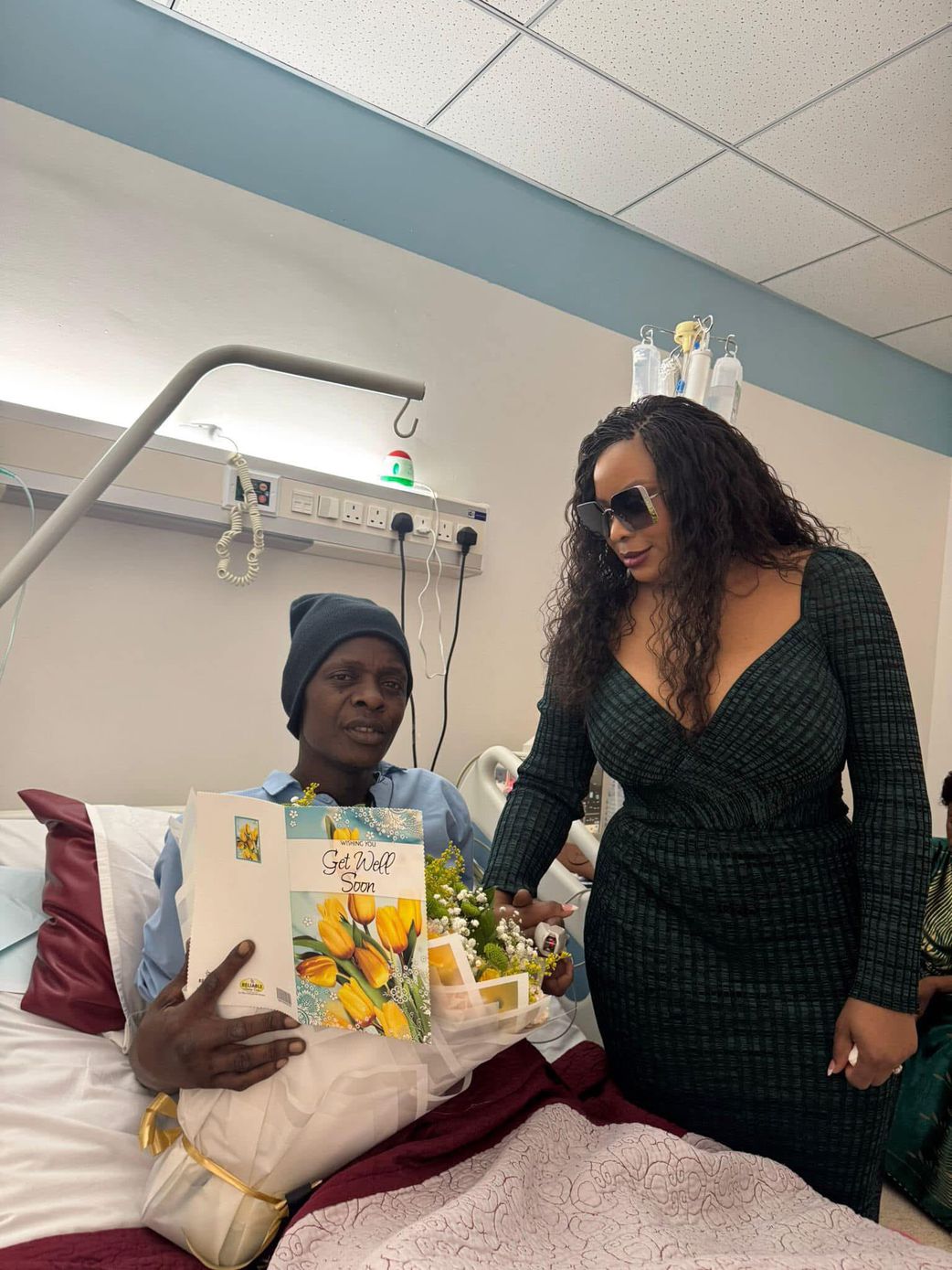 Juliet Zawedde and Jose Chameleone