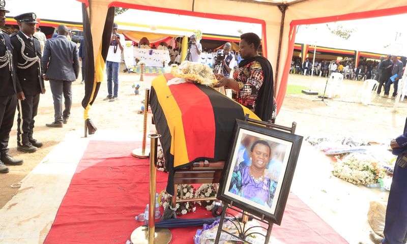 In a eulogy delivered by Vice President Maj. (Rtd) Jessica Alupo to thousands of mourners in Koboko District today, Museveni praised Baba Diri for her invaluable service to the nation.
