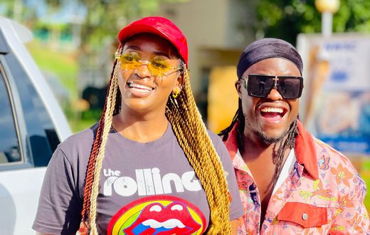 Winnie Nwagi and Dance Valentino